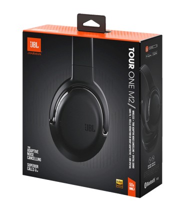 هدفون بی‌سیم/باسیم روگوشی نویزکنسلینگ جی‌بی‌ال مدل JBL Tour One M2 | رنگ مشکی