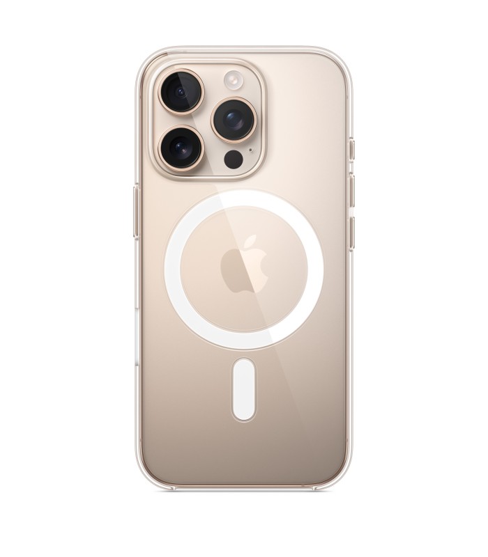 قاب شفاف مگ‌‌سیف اپل مناسب برای آیفون ۱۶ پرو-اورجینال iPhone 16 Pro Clear Case MagSafe