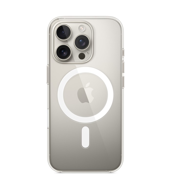قاب شفاف مگ‌‌سیف اپل مناسب برای آیفون ۱۶ پرو-اورجینال iPhone 16 Pro Clear Case MagSafe
