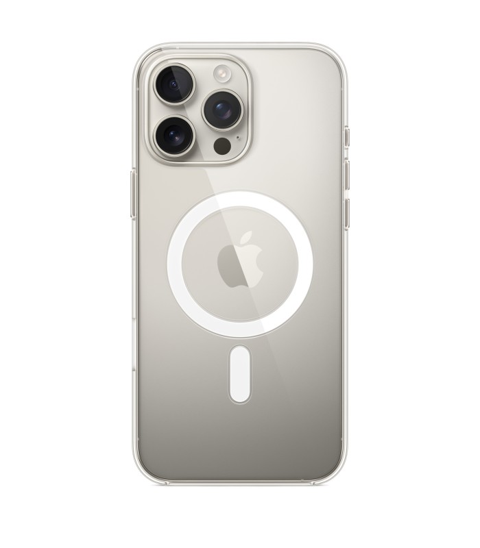 قاب شفاف مگ‌‌سیف اپل مناسب برای آیفون ۱۶ پرومکس-اورجینال iPhone 16 Pro Max Clear Case MagSafe