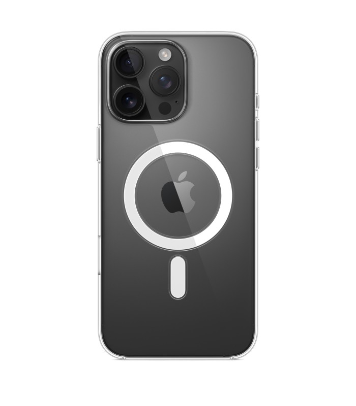 قاب شفاف مگ‌‌سیف اپل مناسب برای آیفون ۱۶ پرومکس-اورجینال iPhone 16 Pro Max Clear Case MagSafe