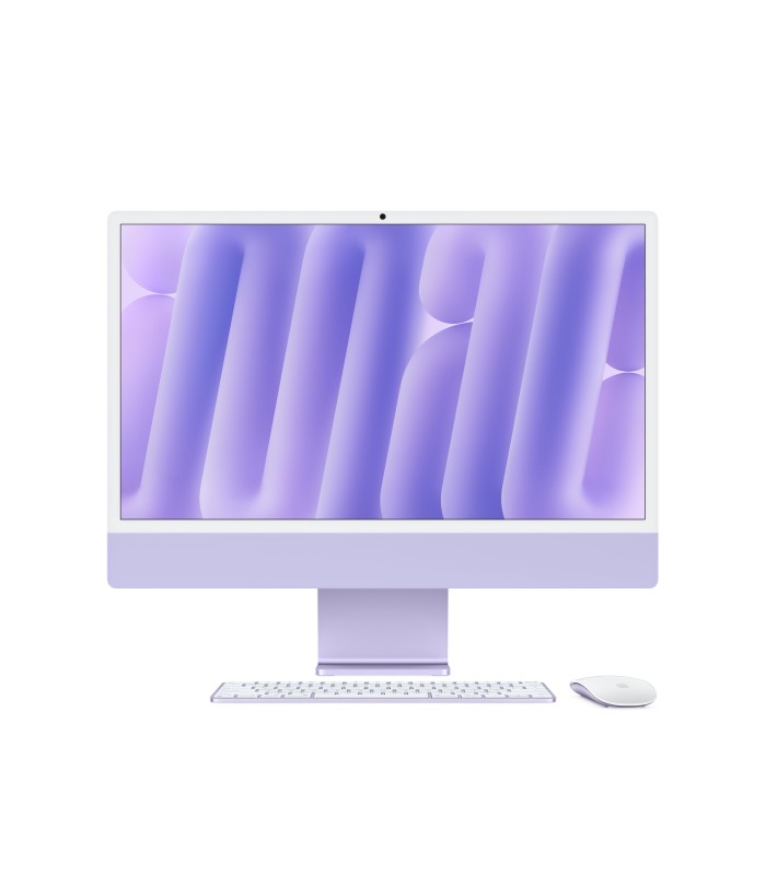 آی‌مک ۲۴ اینچ M4 10-10Core/256GB/16GB مدل MWV63 - رنگ بنفش