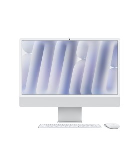 آی‌مک ۲۴ اینچ M4 10-10Core/512GB/16GB مدل MWUV3 - رنگ نقره‌ای