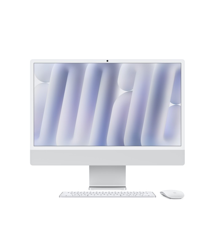 آی‌مک ۲۴ اینچ M4 10-10Core/512GB/16GB مدل MWUV3 - رنگ نقره‌ای