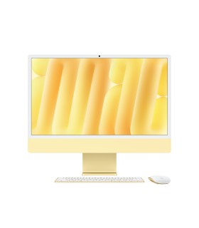 آی‌مک ۲۴ اینچ M4 10-10Core/512GB/24GB مدل Z1K2 - رنگ زرد
