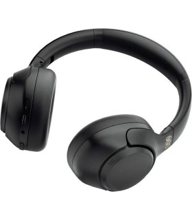 هدفون بی‌سیم/با‌سیم روگوشی کیو‌ سی‌ وای مدل QCY H3 | رنگ مشکی