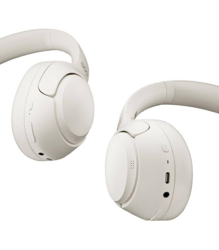 هدفون بی‌سیم/با‌سیم روگوشی کیو‌ سی‌ وای مدل QCY H3 | رنگ سفید