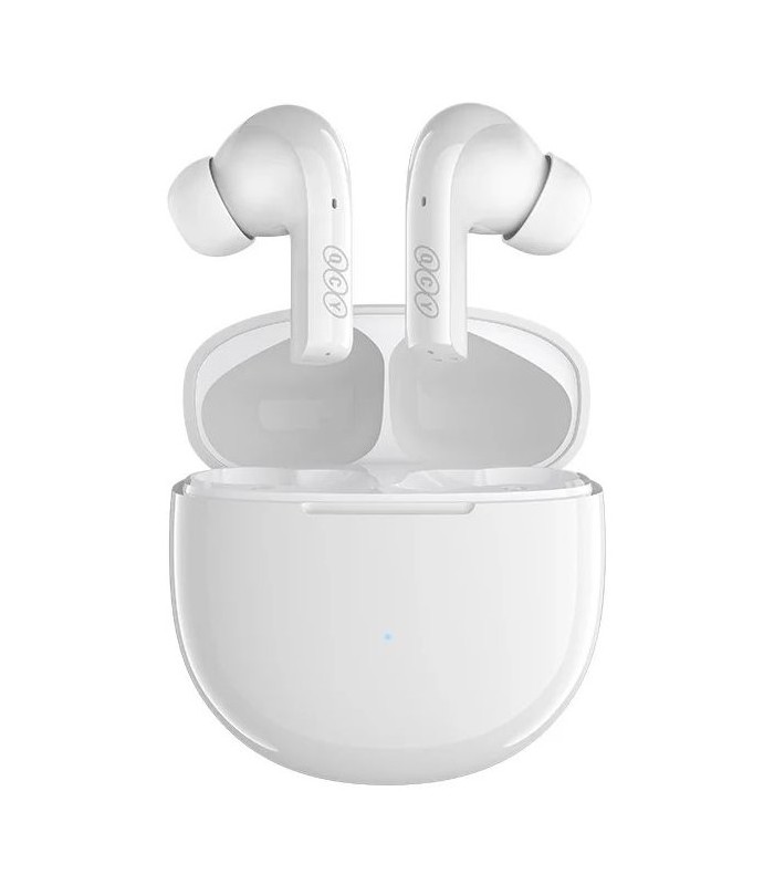 هدفون بی‌سیم توگوشی کیو‌ سی‌ وای مدل QCY T18 | رنگ سفید