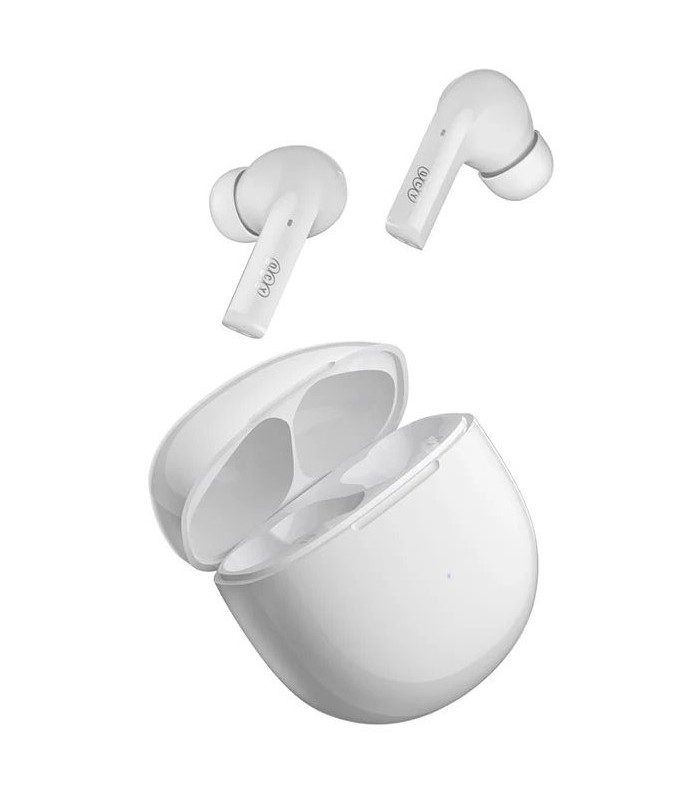 هدفون بی‌سیم توگوشی کیو‌ سی‌ وای مدل QCY T18 | رنگ سفید