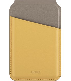 پایه نگهدارنده گوشی و کارت بانکی یونیک مدل UNIQ Lyden DS | رنگ زرد