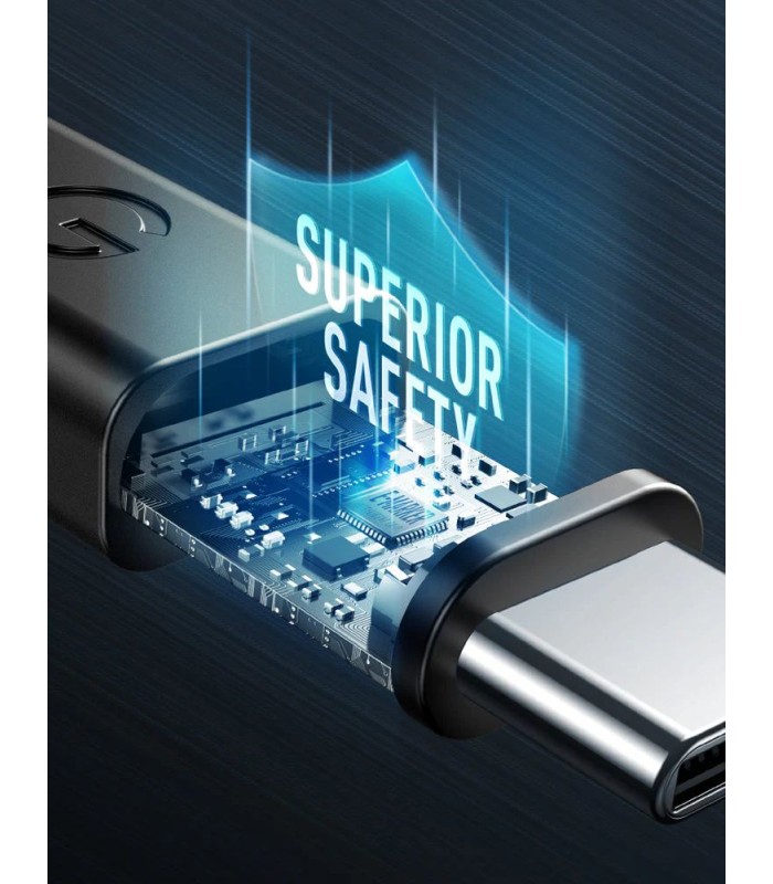 کابل شارژ سریع ۱ متری دو سر USB-C انرژیا مدل Energea Flow 240W-مشکی