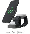 شارژر وایرلس انرژیا MagCube Qi2 Certified 3-in-1
