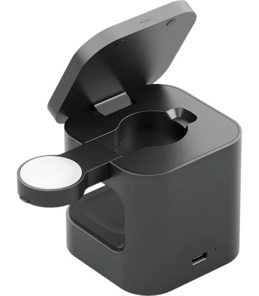 شارژر وایرلس انرژیا MagCube Qi2 Certified 3-in-1