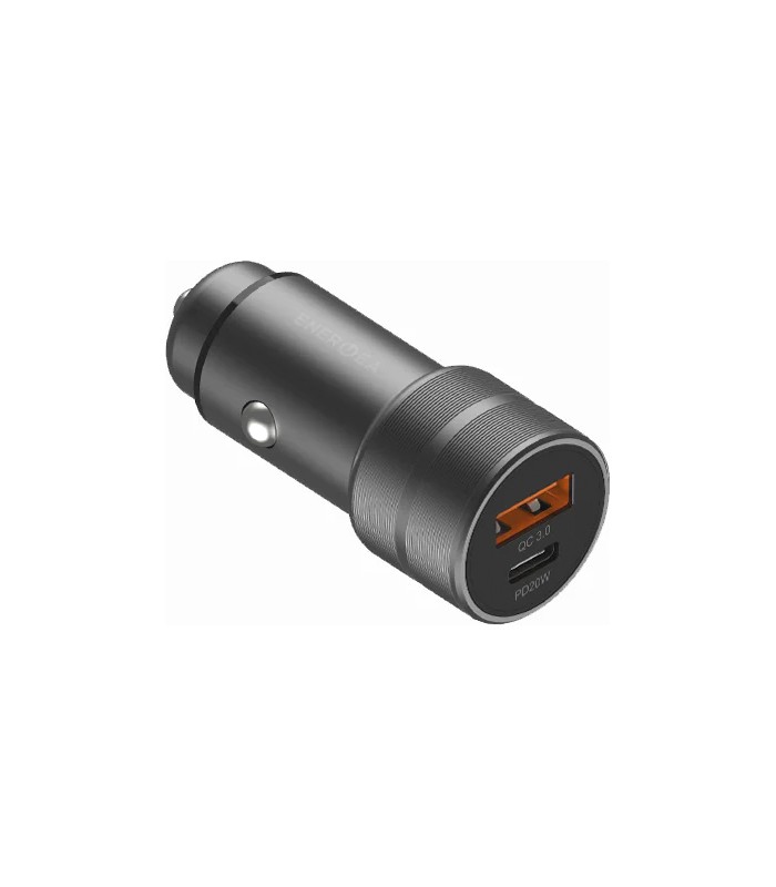 شارژر فندکی انرژیا مدل Energea AluDrive PD20 plus به همراه کابل شارژ USB-A به USB-C