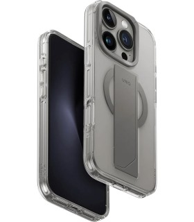 قاب آیفون مگ‌سیف یونیک مدل UNIQ Heldro Max مناسب برای آیفون ۱۶ پرو | رنگ تیتانیوم