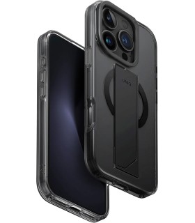 قاب آیفون مگ‌سیف یونیک مدل UNIQ Heldro Max مناسب برای آیفون ۱۶ پرو | رنگ مشکی