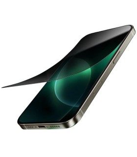 محافظ صفحه‌ نمایش پرایوسی گرین مدل Green Lion Steve Privacy مناسب برای آیفون ۱۶ پرو