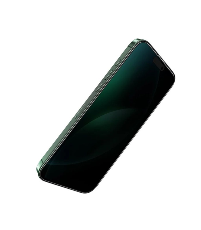 محافظ صفحه‌ نمایش پرایوسی گرین مدل Green Lion Steve Privacy مناسب برای آیفون ۱۶ پرو و ۱۷