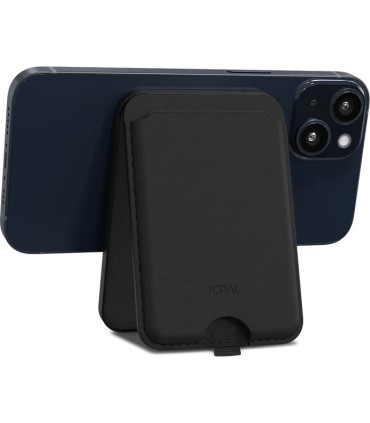 جاکارتی و هولدر جی‌سی‌پال مدل JCPAL Cove Magnetic Wallet Stand | رنگ مشکی