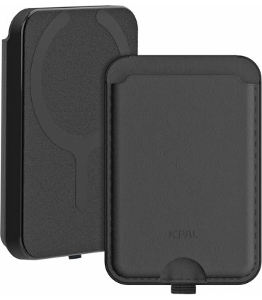 جاکارتی و هولدر جی‌سی‌پال مدل JCPAL Cove Magnetic Wallet Stand | رنگ مشکی