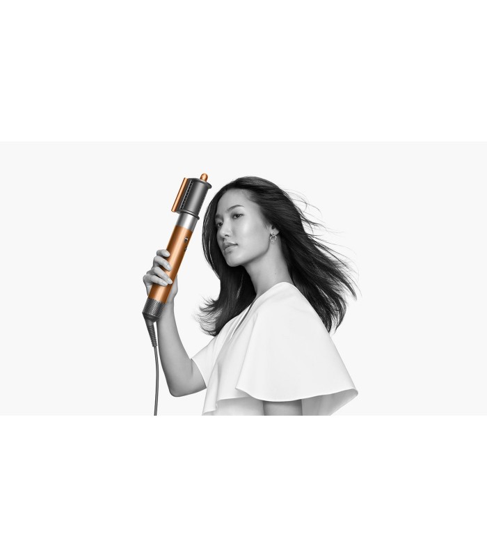 حالت دهنده مو دایسون مدل Dyson Airwrap Complete Long Diffuse (Prussian blue/Copper آبی‌نفتی/مسی)
