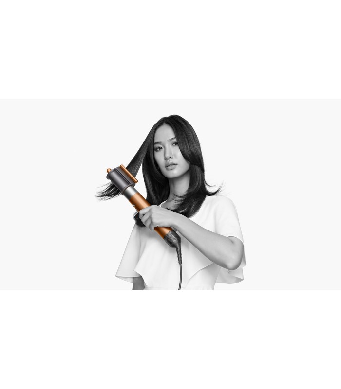 حالت دهنده مو دایسون مدل Dyson Airwrap Complete Long Diffuse (Prussian blue/Copper آبی‌نفتی/مسی)