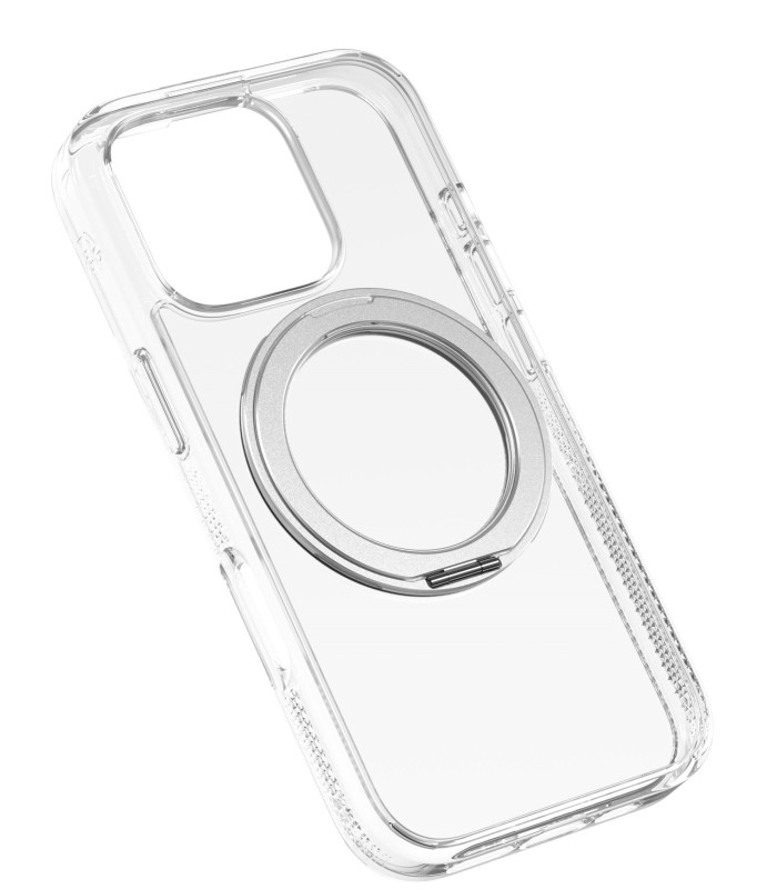 قاب آیفون زگ به همراه حلقه ۳۶۰ مدل ZAGG Clear Snap 360 Ring  مناسب برای آیفون ۱۶ پرومکس