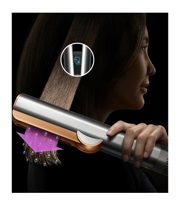 سشوار و صاف‌کننده مو دایسون مدل Dyson Airstrait HT01- Strawberry Bronze/Blush Pink (مسی)