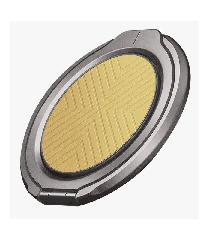 رینگ استند مگنتی موبایل یونیک مدل GripFit Classic | رنگ زرد