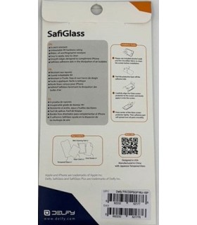 محافظ صفحه‌ نمایش دلفی مدل DELFY SafiGlass مناسب برای آیفون ۱۶ پرومکس/۱۷ پرومکس