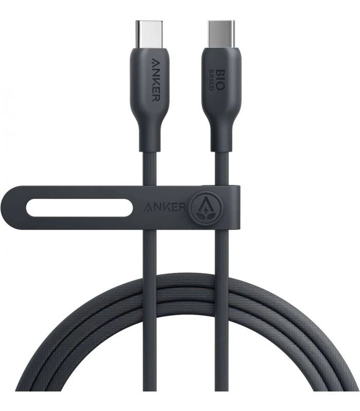 کابل شارژ سریع ۰.۹ متری USB-C به USB-C انکر مدل Anker 544 Bio-Based