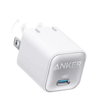 آداپتور شارژر ۳۵ وات انکر مدل Anker ZOLO Adapter USB-C 35w