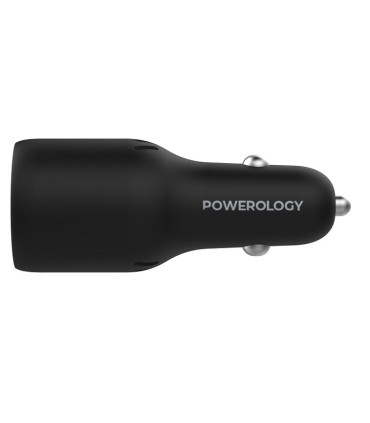 شارژر فندکی ۶۵ وات پاورولوژی مدل Powerology 65W PD Car Charger
