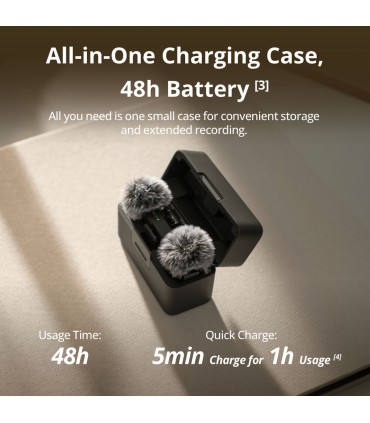 میکروفون بی‌سیم دو کاربره دی‌جی‌آی مدل DJI Mic Mini 2-Person