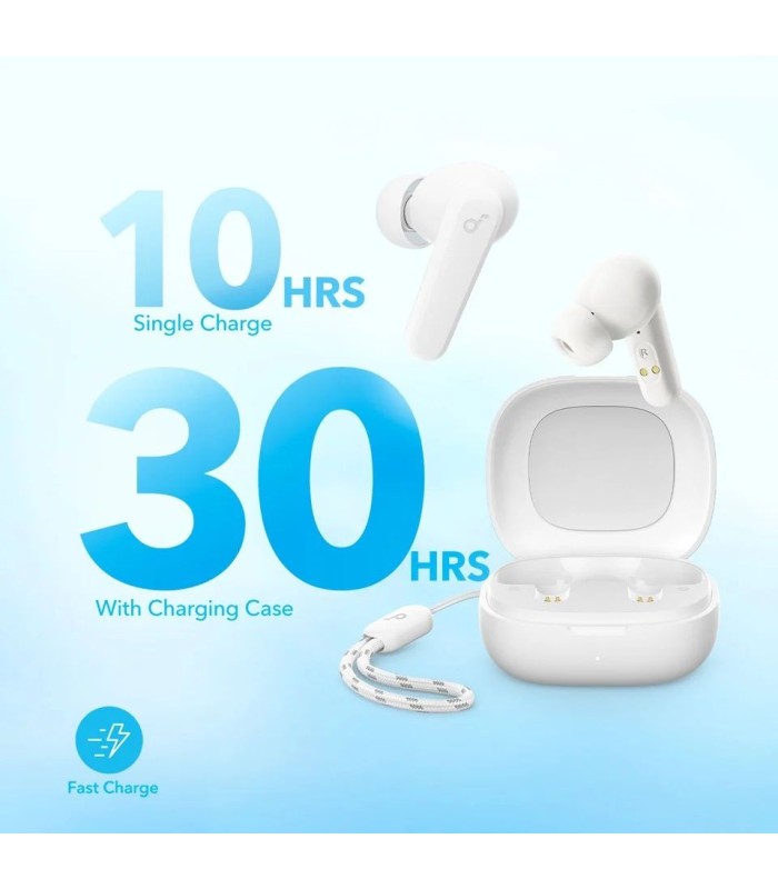 هدفون بی‌سیم انکر مدل Anker SoundCore R50i-سفید