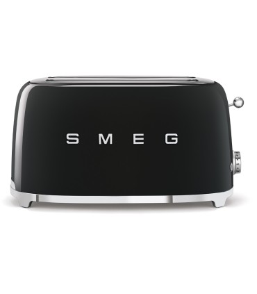 توستر ۴ اسلایس اسمگ مدل Smeg TSF02 Toaster | رنگ مشکی