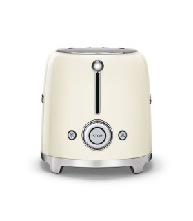 توستر ۲ اسلایس اسمگ مدل Smeg TSF02 Toaster | رنگ کرم