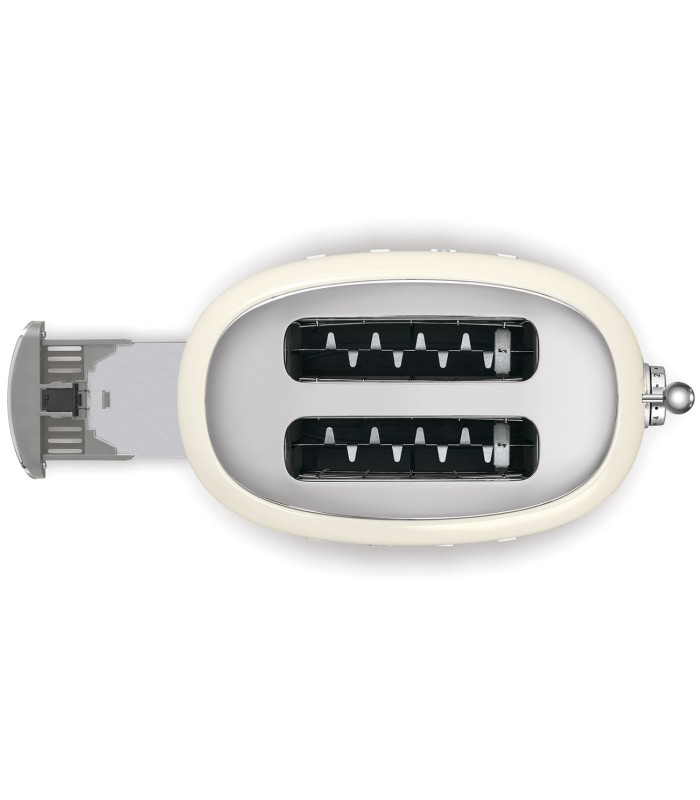 توستر ۲ اسلایس اسمگ مدل Smeg TSF02 Toaster | رنگ کرم