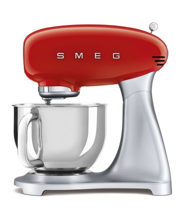 همزن برقی کاسه دار اسمگ مدل Smeg SMF02 Stand Mixer | رنگ قرمز
