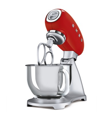 همزن برقی کاسه دار اسمگ مدل Smeg SMF02 Stand Mixer | رنگ قرمز