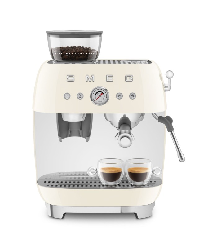 اسپرسوساز اسمگ مدل Smeg EGF03 Espr Coff Grind | رنگ کرم