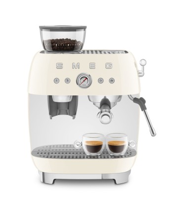 اسپرسوساز اسمگ مدل Smeg EGF03 Espr Coff Grind | رنگ کرم