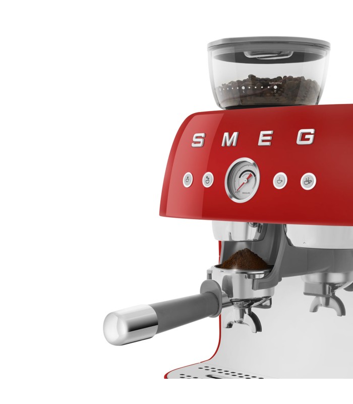اسپرسوساز اسمگ مدل Smeg EGF03 Espr Coff Grind | رنگ قرمز