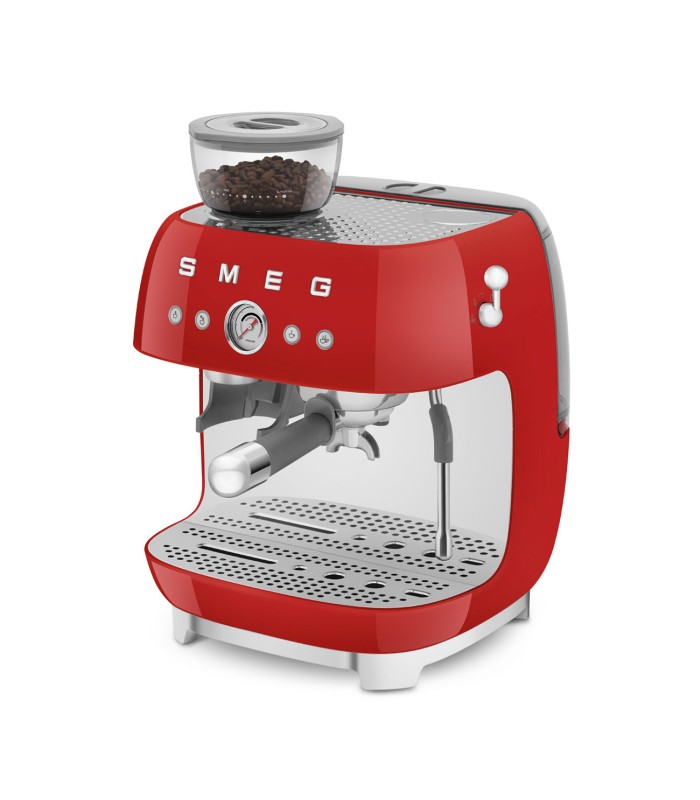 اسپرسوساز اسمگ مدل Smeg EGF03 Espr Coff Grind | رنگ قرمز