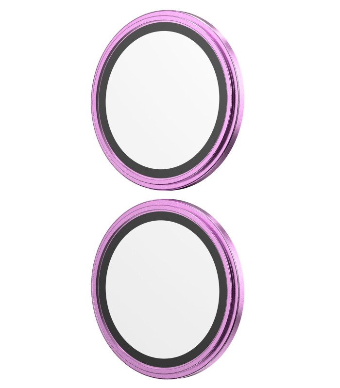 محافظ لنز دوربین زگ مدل ZAGG Premium Camera Lens Protector  مناسب برای آیفون ۱۶ و ۱۶ پلاس | رنگ صورتی