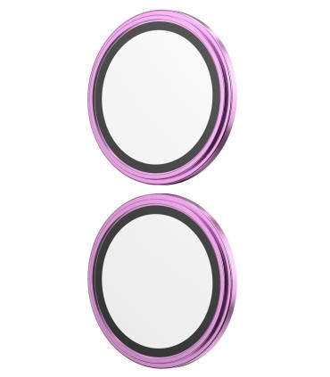 محافظ لنز دوربین زگ مدل ZAGG Premium Camera Lens Protector  مناسب برای آیفون ۱۶ و ۱۶ پلاس | رنگ صورتی