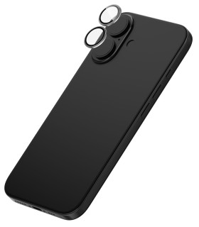 محافظ لنز دوربین زگ مدل ZAGG Premium Camera Lens Protector  مناسب برای آیفون ۱۶ و ۱۶ پلاس | رنگ نقره‌ای