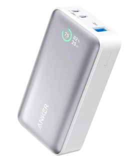 پاوربانک ۱۰۰۰۰ انکر مدل Anker Power Bank (10K, 30W) A1256 | رنگ سفید