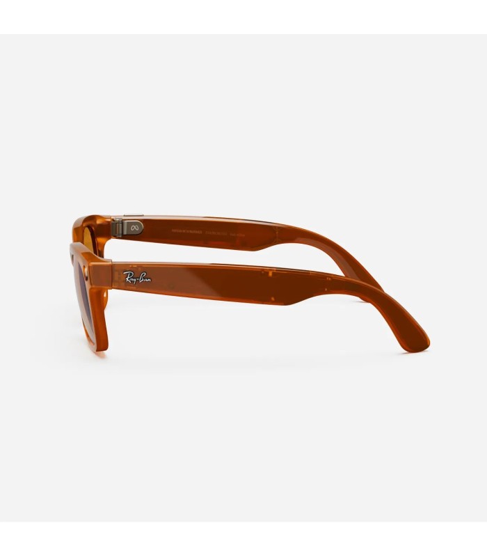 عینک هوشمند ری بن متا مدل Ray-Ban Meta Wayfarer | رنگ کاراملی