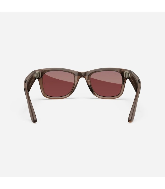 عینک هوشمند ری بن متا مدل Ray-Ban Meta Wayfarer | رنگ قهوه‌ای تیره